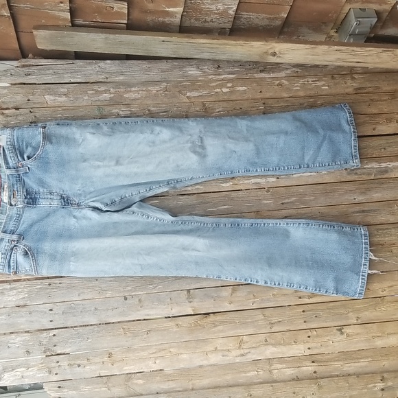 VIntage 90s Y2K Levi's 550 Size 32X32 Relaxed Bootcut 10M JEANS - Picture 10 of 14